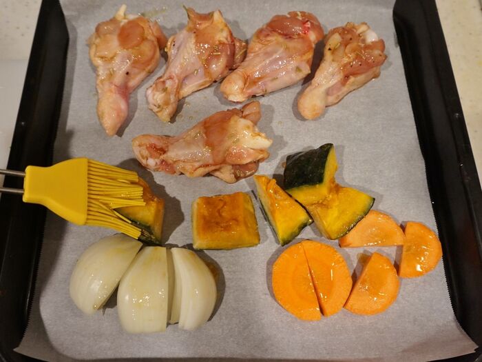 オーブンにおまかせで簡単!