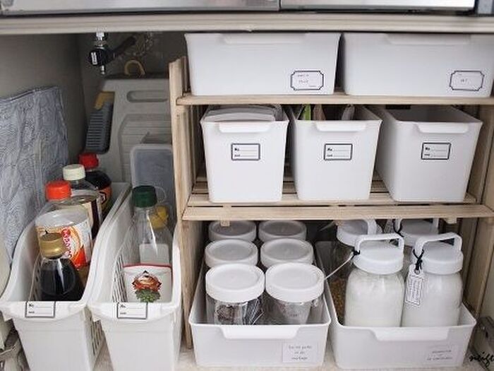 そして完成!収納棚