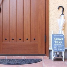 インテリアにも♪100均すのこでおしゃれ傘立てをDIY