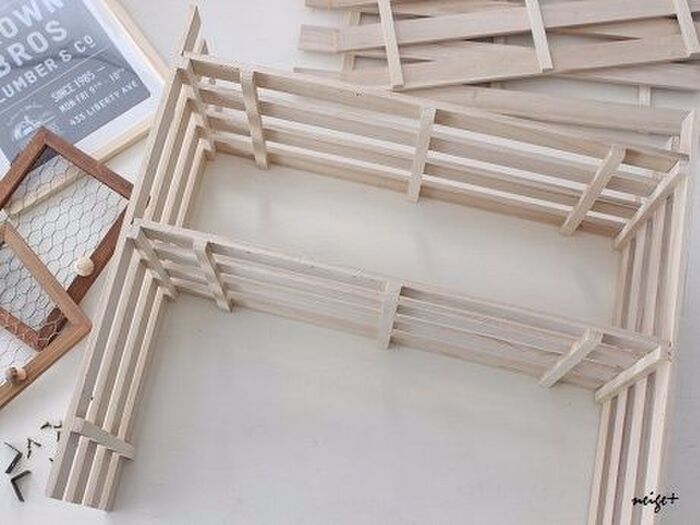 子供用キッチンで作った棚を解体