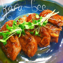 この味最高!!にんにくラーポンマグロステーキ