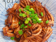 5分で簡単*ビールが進む!イカゲソのニンニク生姜焼き