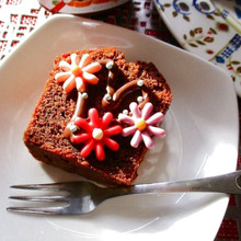 グルテンフリーのバレンタイン!ココアケーキ♪