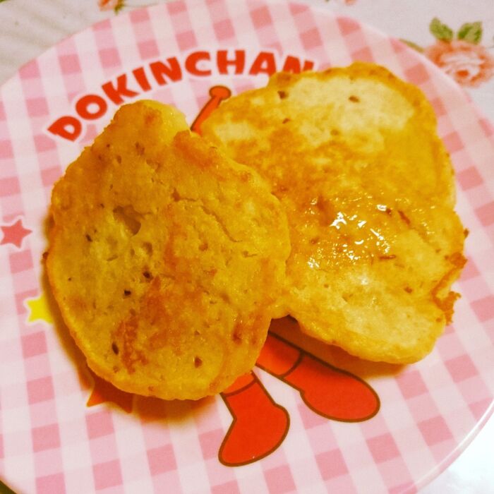 卵不使用☆幼児も食べられるパンケーキ?