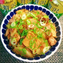 味染み染み♡厚揚げ鶏大根の和風おかか煮