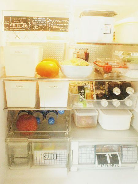 冷蔵庫もざっくり収納★ケンカの元を減らすために見直し