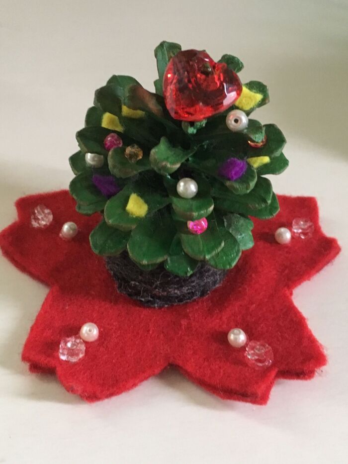 まつぼっくり♡クリスマスツリー♪