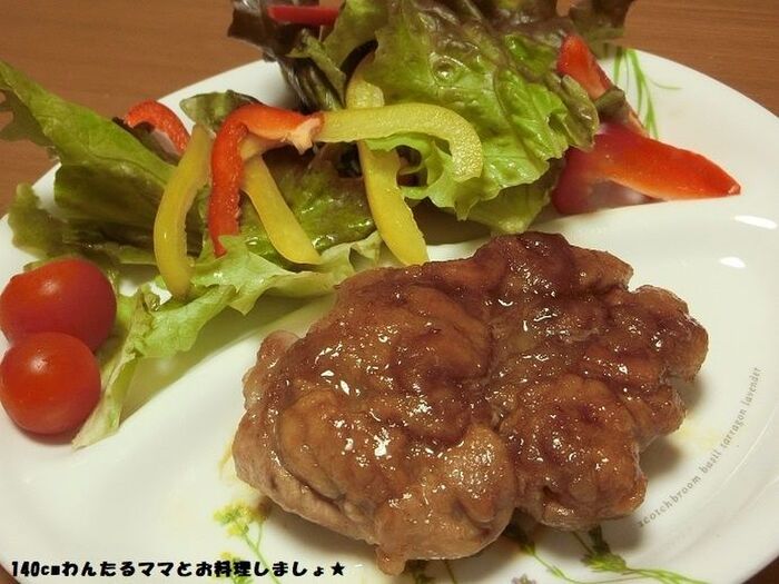 簡単★豚こまステーキ