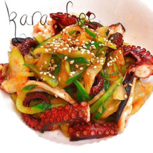 目分量で激ウマ♡簡単!セロリとたこのキムチ