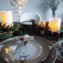 【ダイソー】さんで クリスマステーブルコーデ