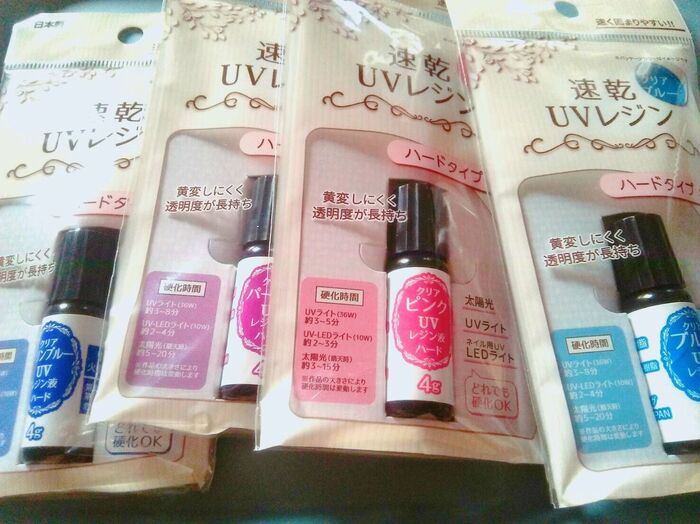 ジェルネイル用LEDライトでレジンを楽しもう♡