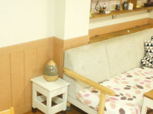 簡単DIY★ベンチからスツールに変更