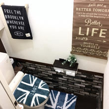 【100均】気になる配管をプラダンでお洒落に隠してブルックリン風インテリア♡