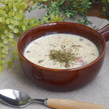 残ったごはんDE豆乳スープごはん