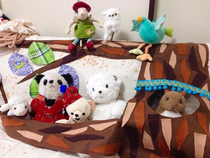 仕掛け紹介②木のお家の枝