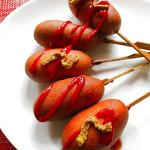 子供が《豚でもなく》喜んでくれる!アメリカンドッグ♪