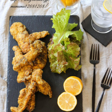 鶏むね肉のスパイシースティック。