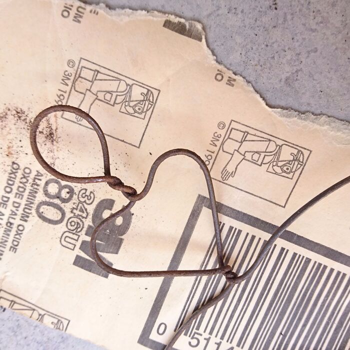 錆はサンドペーパー