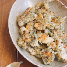 いつもの唐揚げに飽きた時にオススメ!ささみの青のり唐揚げ風