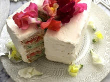クリスマスパーティーにいかが~♪甘いものが苦手な方もOKなサンドイッチケーキ