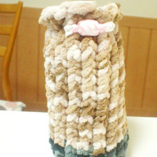 子供でも簡単★セリア ペットボトルカバー メーカー