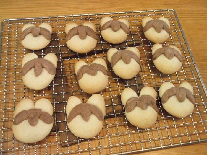 網にのせて冷ます。