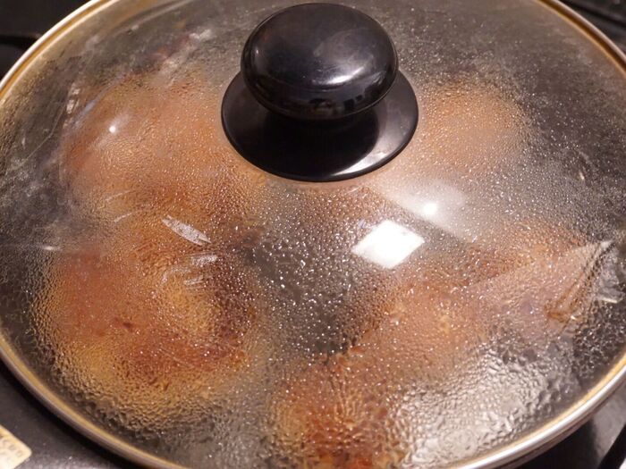 好きな大きさに成形して焼く。