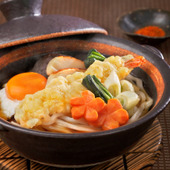 あつあつ鍋うどん!「鍋焼きうどん」