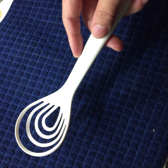 使いやすい、洗いやすい♪ 新しい泡立て器の形