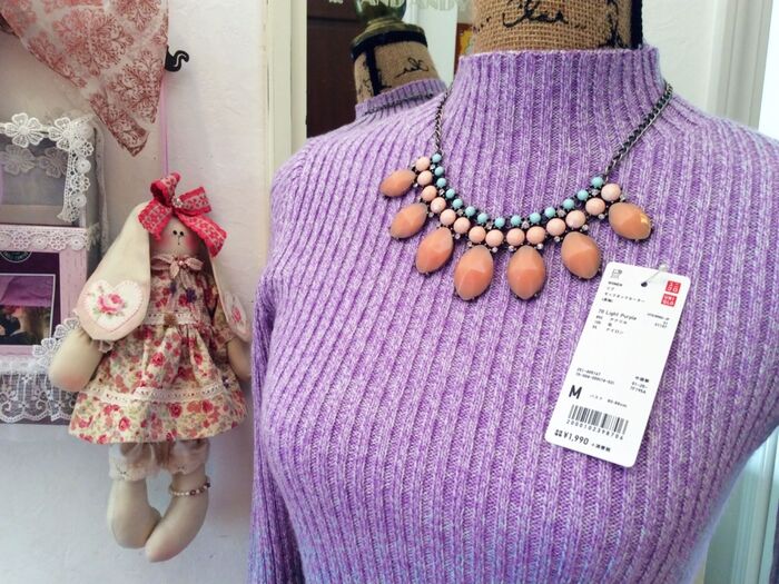 ユニクロ★冬のインナーにオススメの新商品セーター★