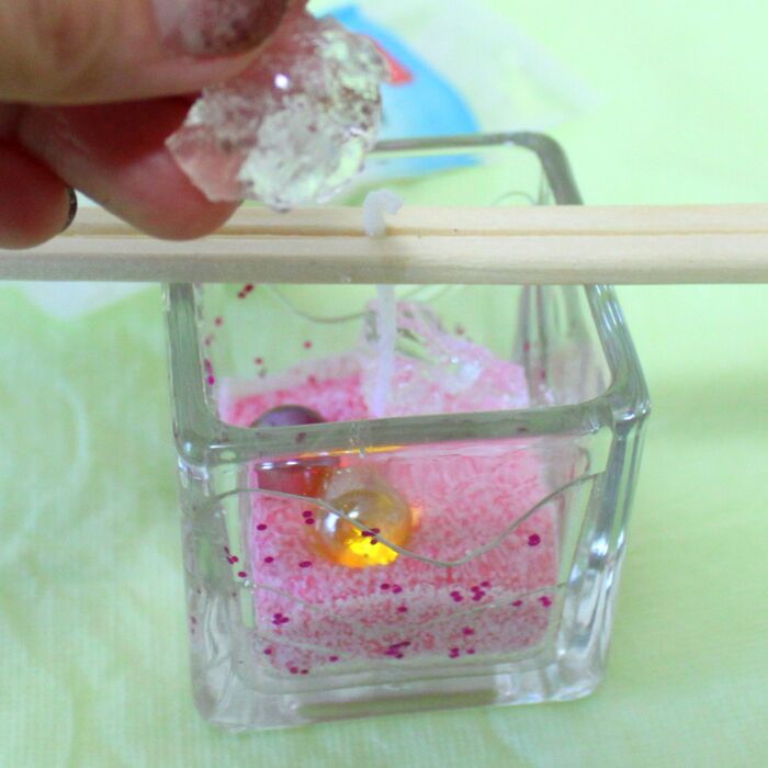 ゼリーワックスを詰める