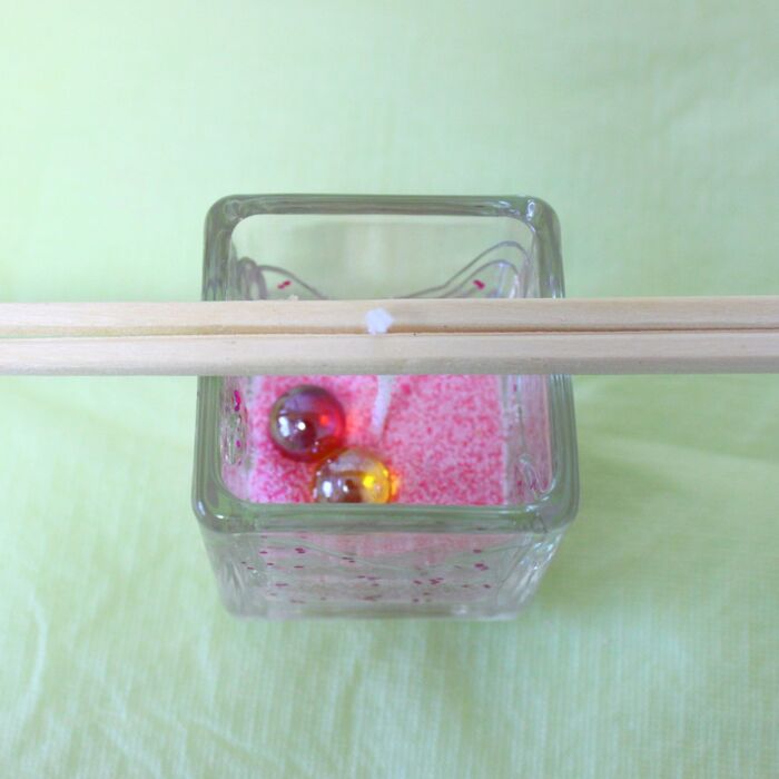 ビー玉をセットする