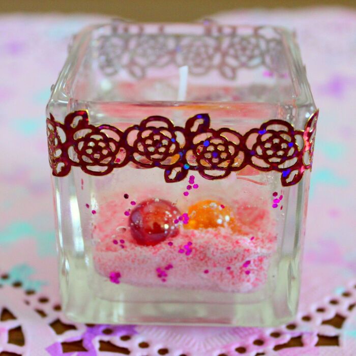 テープで華やかに♪