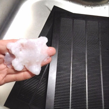 塗るだけピカピカ☆換気扇の油汚れスッキリ!とろとろ石鹸大掃除♡