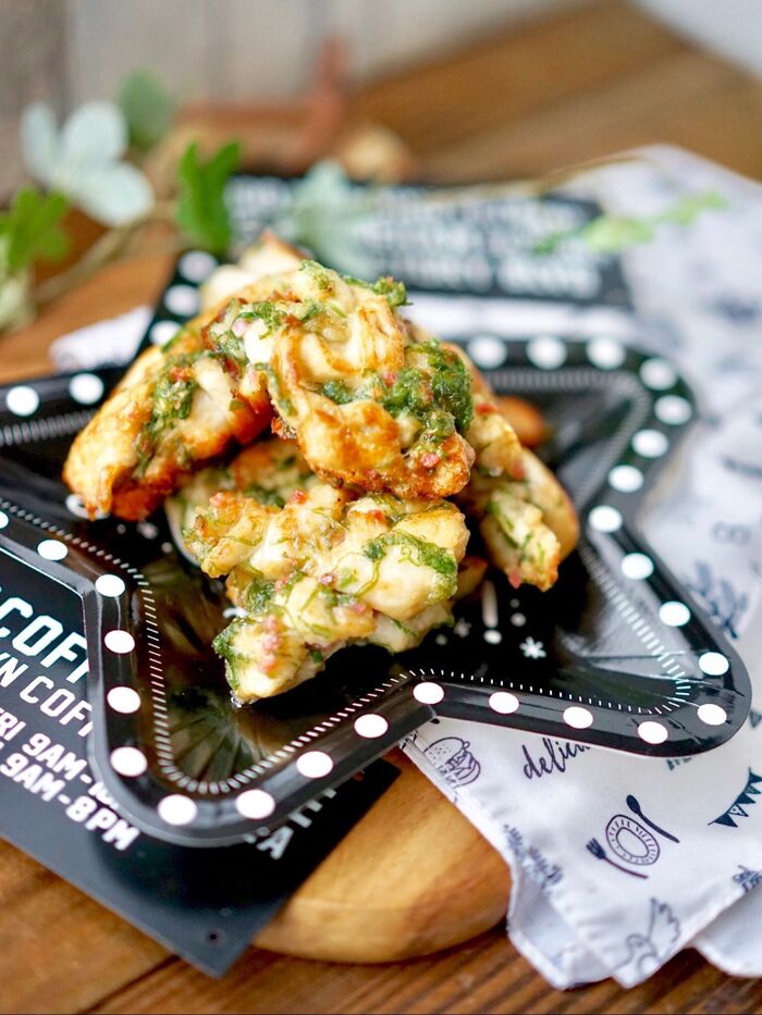 新定番!食べたら病みつき☆「むね肉のかき揚げ風唐揚げ」