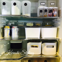 ニトリの優秀★整理バスケット★でスッキリ冷蔵庫への道