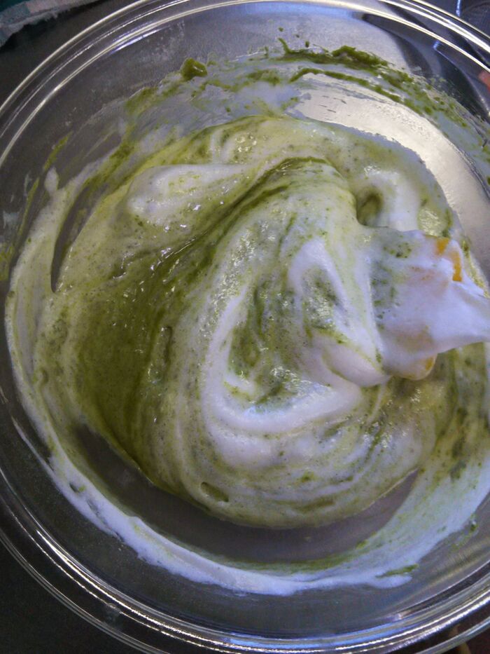 ③さっくり混ぜる