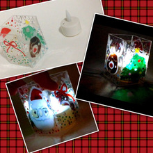 プラ板で簡単☆クリスマスランプの作り方