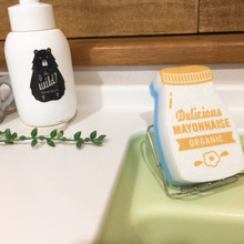 キャンドゥのサビにくいソープディッシュをスポンジ用に!