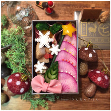 お弁当もクリスマスツリー?