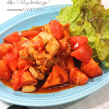 トマト入り・さっぱり豚キムチ。