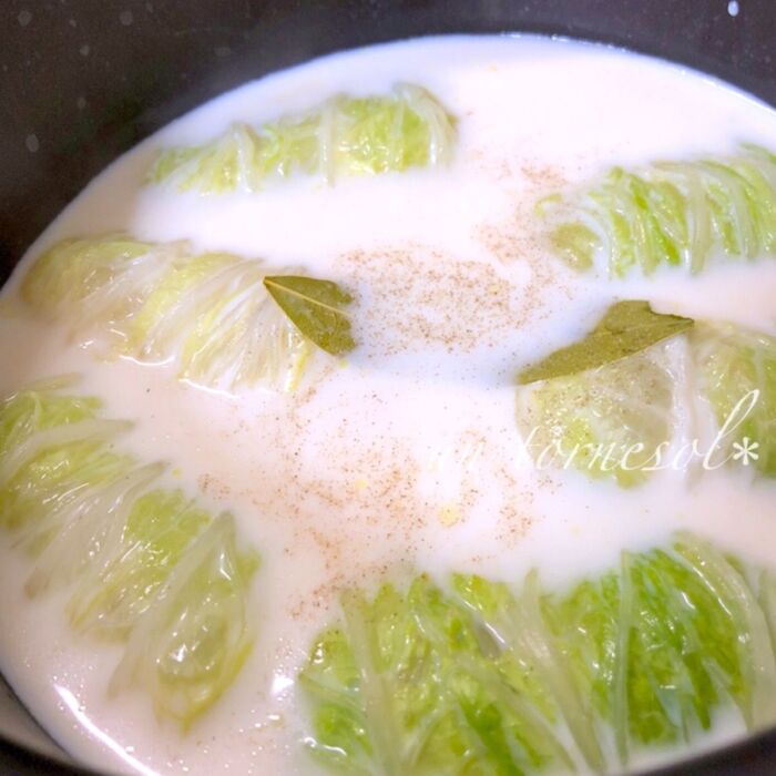 ⑤沸騰させないように加熱して!