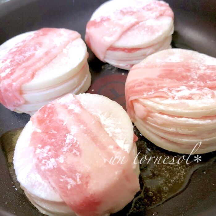 ③焼き目がつくまで動かさないで!