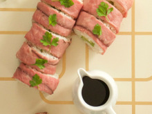 パパっと ローストビーフサラダロール