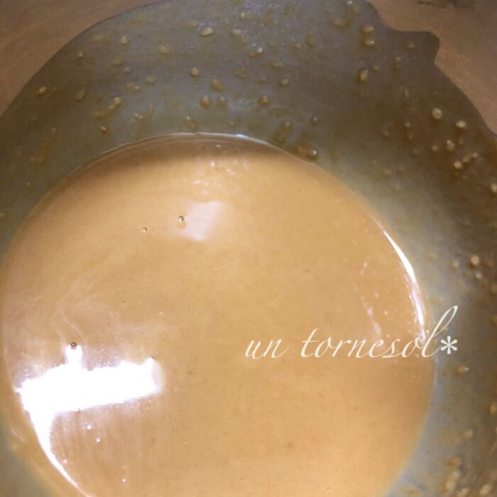 ②分離防止でごま油は最後に!