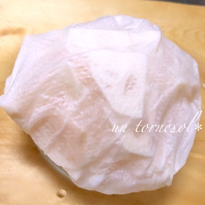 ②シャキシャキ感が残るように加熱して!