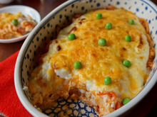 子どもウケ抜群!ラザニア風2層のドリア