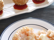 コストコチーズで本格的~冷やご飯をリメイク!揚げずに簡単ライスコロッケ