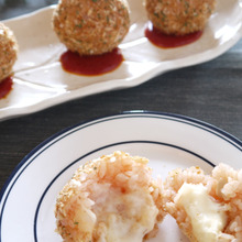 コストコチーズで本格的~冷やご飯をリメイク!揚げずに簡単ライスコロッケ