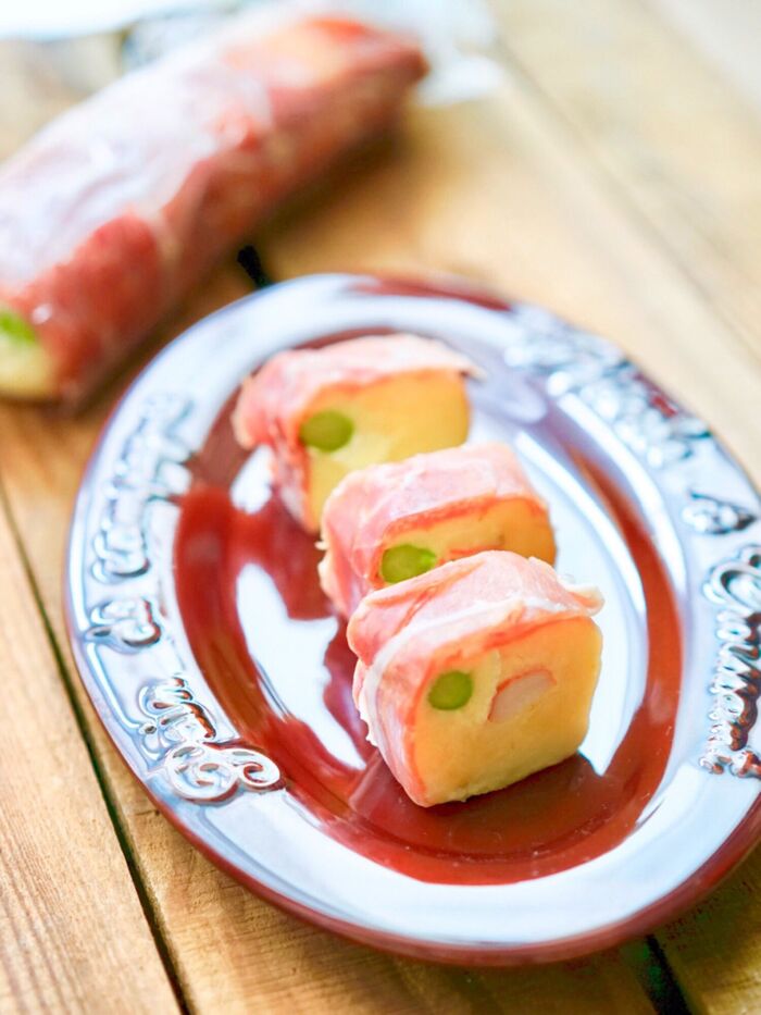 火を使わず出来ちゃう♪調味料1つdeじゃがいものテリーヌ「ポテリーヌ」お正月にもお勧め!